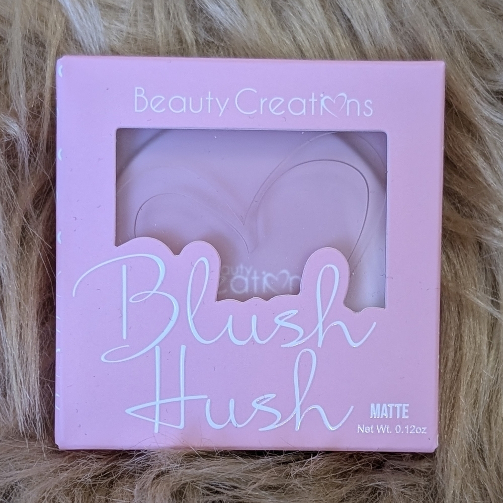 New Sealed In Box Blush Hush Matte Blush By Beauty Creations " My Favorite"